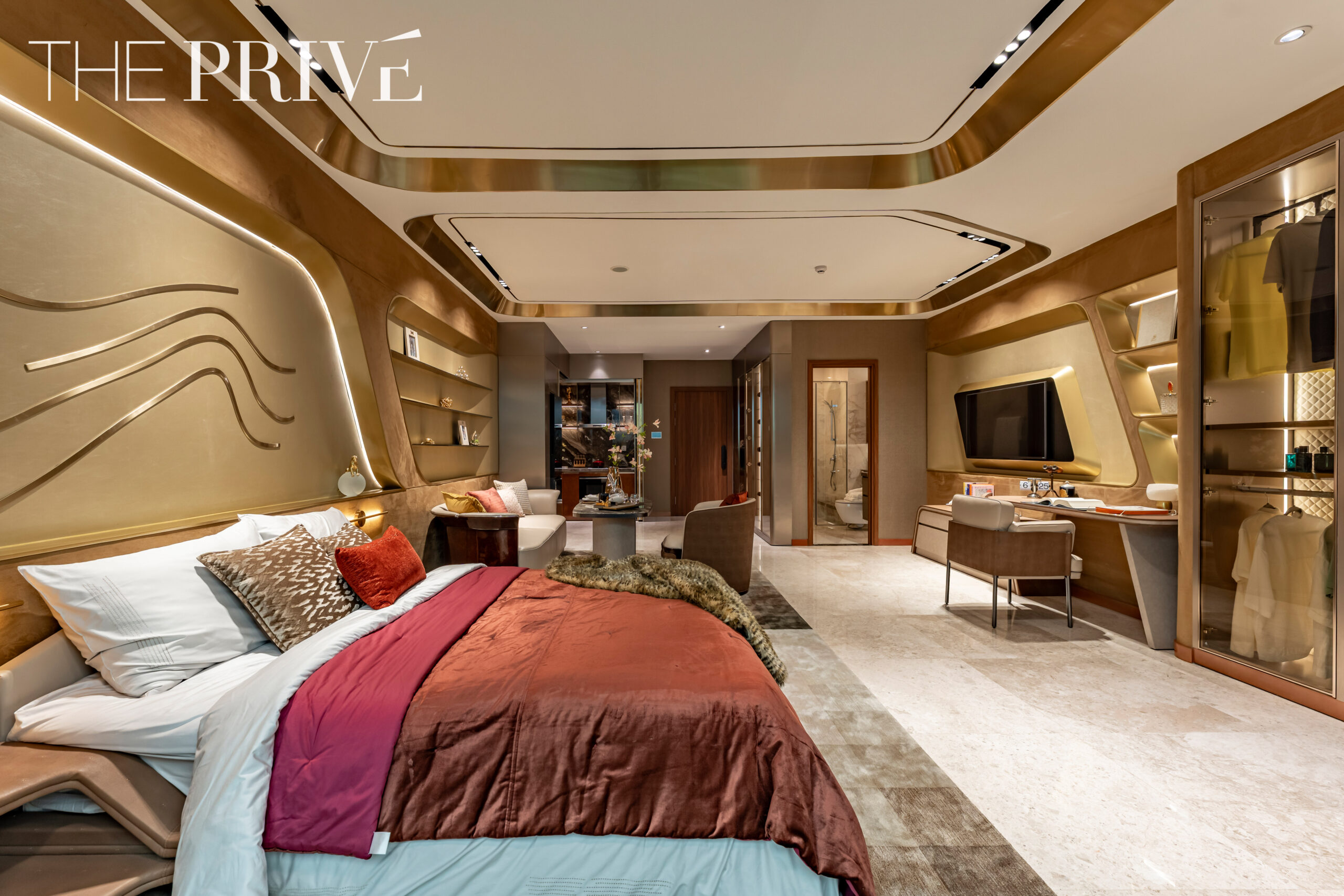 1 phòng ngủ: khoảng 49m²