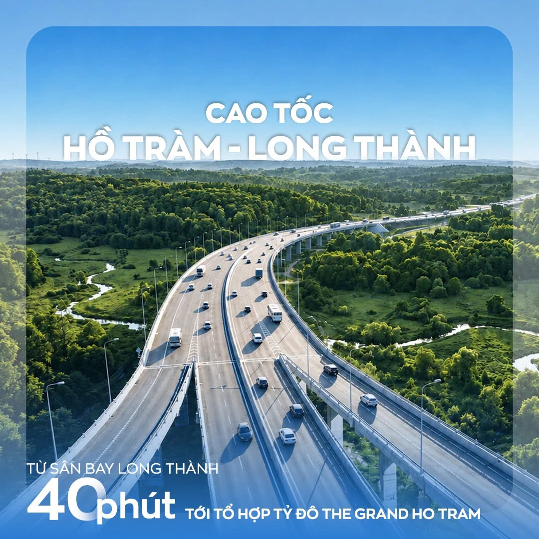 Mạng lưới cao tốc kết nối Hồ Tràm